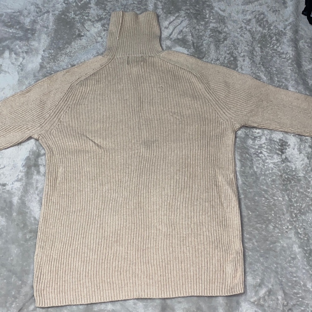 Preowned turtleneck Muscle Fit Couple Athlétique long Sleeve Sweater